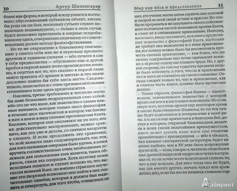 Иллюстрация 6 из 10 для Мир как воля и представление - Артур Шопенгауэр | Лабиринт - книги. Источник: Леонид Сергеев