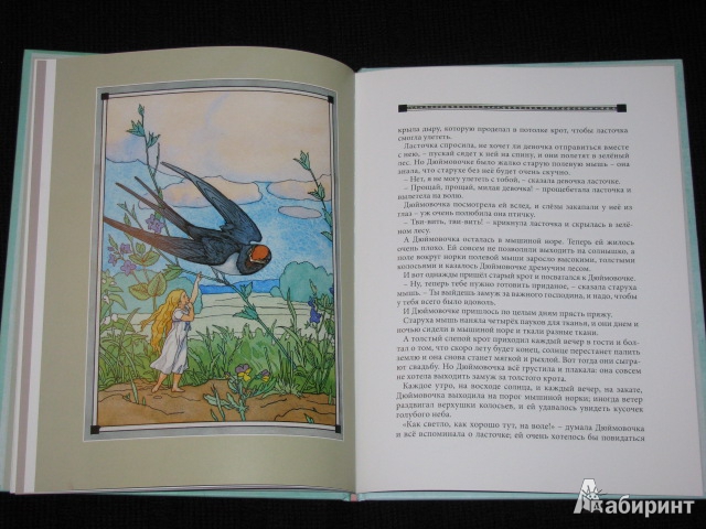 Иллюстрация 54 из 59 для Дюймовочка - Ханс Андерсен | Лабиринт - книги. Источник: Nemertona