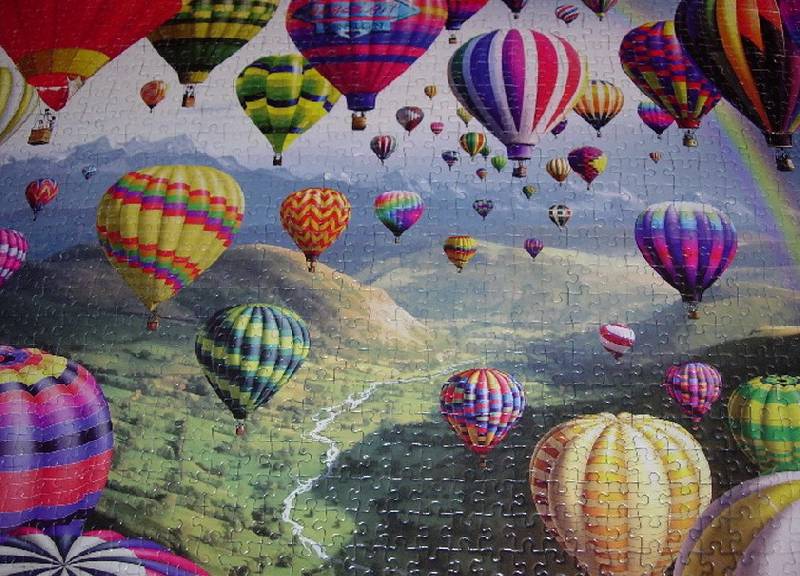 Иллюстрация 14 из 27 для Пазл-1000 "Воздушные шары" (13027) | Лабиринт - игрушки. Источник: окейка