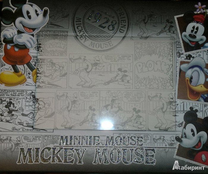 Иллюстрация 4 из 6 для Набор: фотоальбом + фоторамка: "Mickey and Minnie" (12212) | Лабиринт - сувениры. Источник: Леонид Сергеев