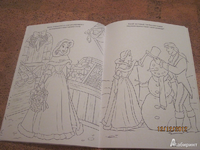Иллюстрация 2 из 2 для Раскраска-люкс "Принцессы" (№ 1219) | Лабиринт - книги. Источник: Волкова  Наталия