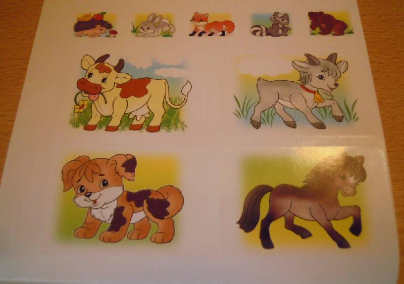 Иллюстрация 7 из 27 для Раскраска с наклейками Домашние животные | Лабиринт - книги. Источник: Iwolga
