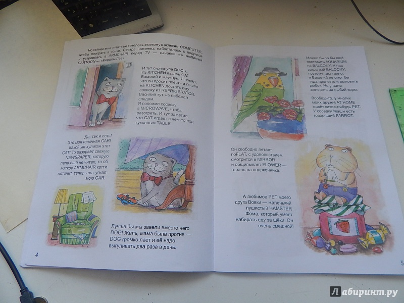 Иллюстрация 6 из 17 для Учим английские слова вместе с детьми. Дом - Наталья Мойсик | Лабиринт - книги. Источник: Талия