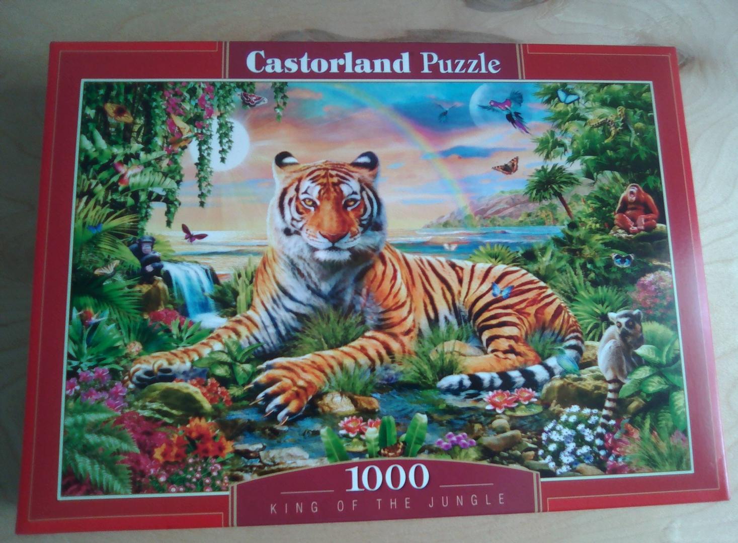 Иллюстрация 2 из 7 для Puzzle-1000 "Король джунглей" (C-103300) | Лабиринт - игрушки. Источник: Selenita