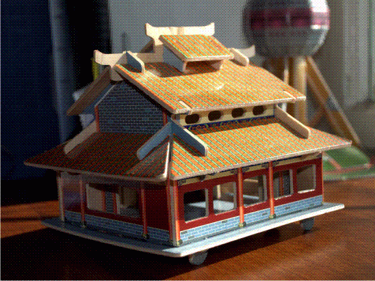 Иллюстрация 2 из 4 для Сборная модель "Домик самурая" (PHC066) | Лабиринт - игрушки. Источник: Антипина  Ольга