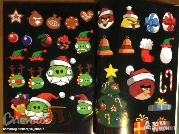 Иллюстрация 17 из 24 для Angry Birds. Снежная книга суперраскрасок. С наклейками | Лабиринт - книги. Источник: la-la-la-ba