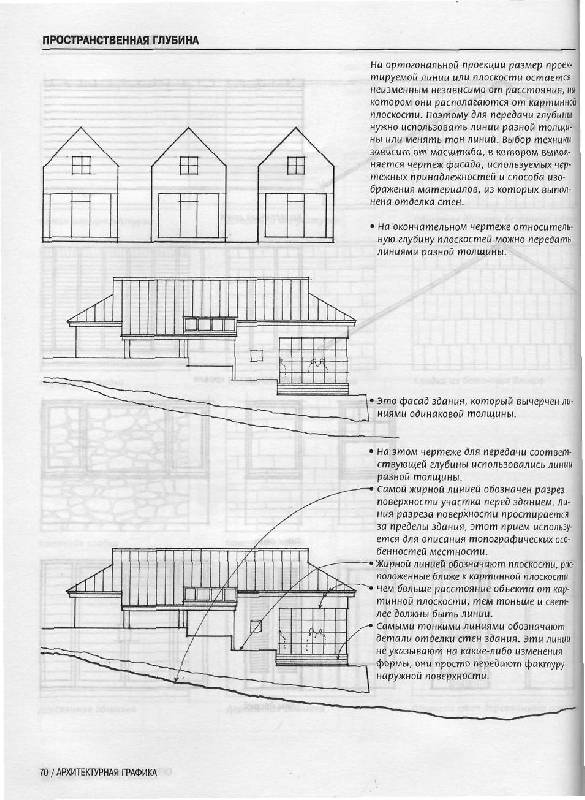 Иллюстрация 26 из 29 для Архитектурная графика - Франсис Чинь | Лабиринт - книги. Источник: Юта