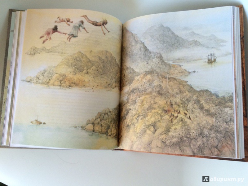 Иллюстрация 17 из 120 для Питер Пэн и Венди - Джеймс Барри | Лабиринт - книги. Источник: Сан Санна