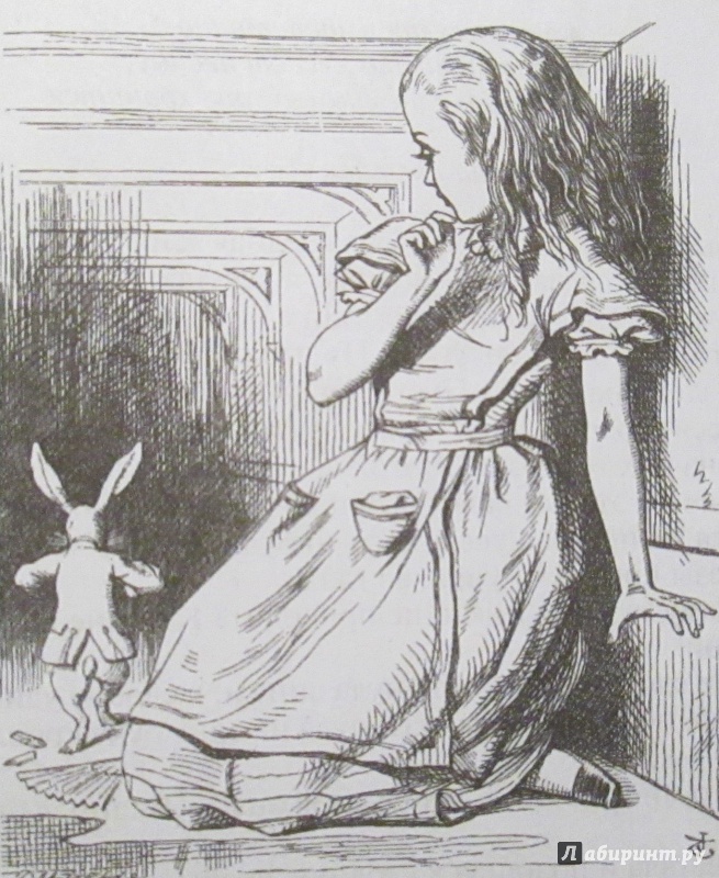 Иллюстрация 13 из 19 для Алиса в Стране чудес - Льюис Кэрролл | Лабиринт - книги. Источник: NiNon
