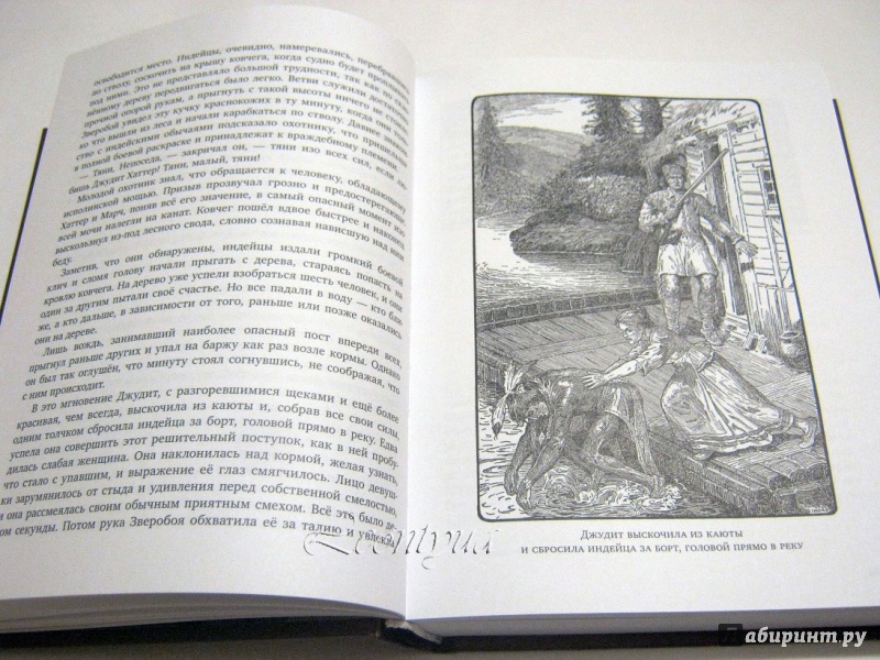 Иллюстрация 12 из 24 для Зверобой, или Первая тропа войны - Джеймс Купер | Лабиринт - книги. Источник: leontyua
