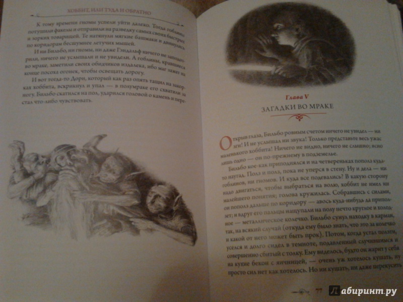 Иллюстрация 17 из 60 для Хоббит - Толкин Джон Рональд Руэл | Лабиринт - книги. Источник: Yayoi