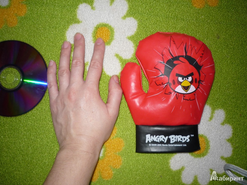 Иллюстрация 3 из 3 для Набор для бокса "Angry Birds" (T56171) | Лабиринт - игрушки. Источник: Кэт