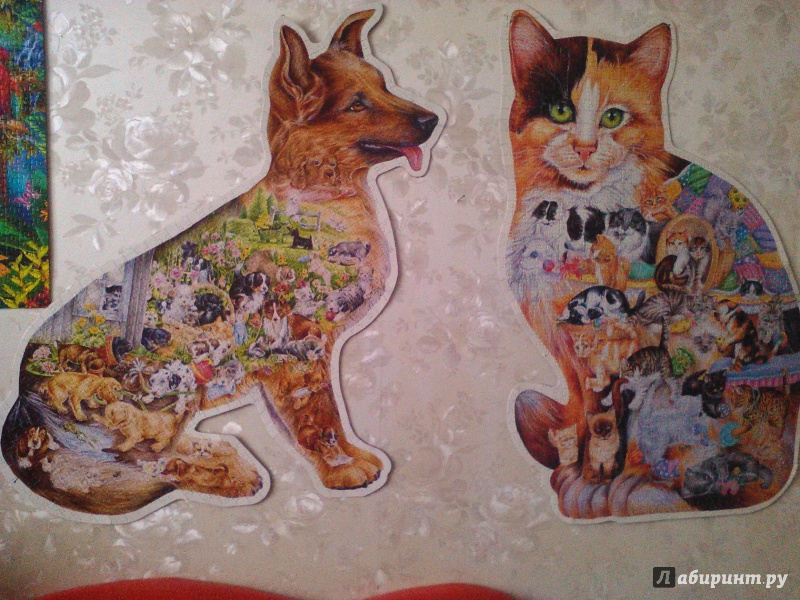 Иллюстрация 25 из 42 для Пазл "Собака" (697 элементов, контур-пазл) (83503) | Лабиринт - игрушки. Источник: Васендина  Елена Викторовна