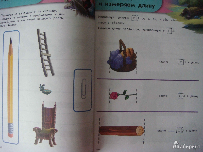 Иллюстрация 24 из 29 для Измеряем и сравниваем: для детей 5-6 лет | Лабиринт - книги. Источник: Glan