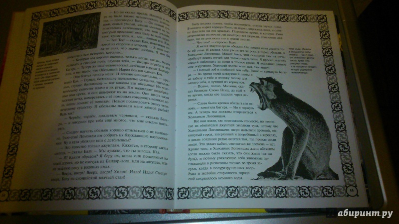 Иллюстрация 7 из 27 для Книга джунглей - Редьярд Киплинг | Лабиринт - книги. Источник: Pink-fish