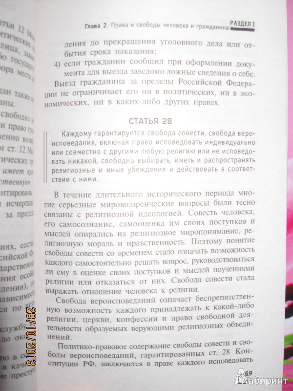 Иллюстрация 2 из 14 для Конституция Российской Федерации с комментариями для школьников - Михаил Смоленский | Лабиринт - книги. Источник: Californis