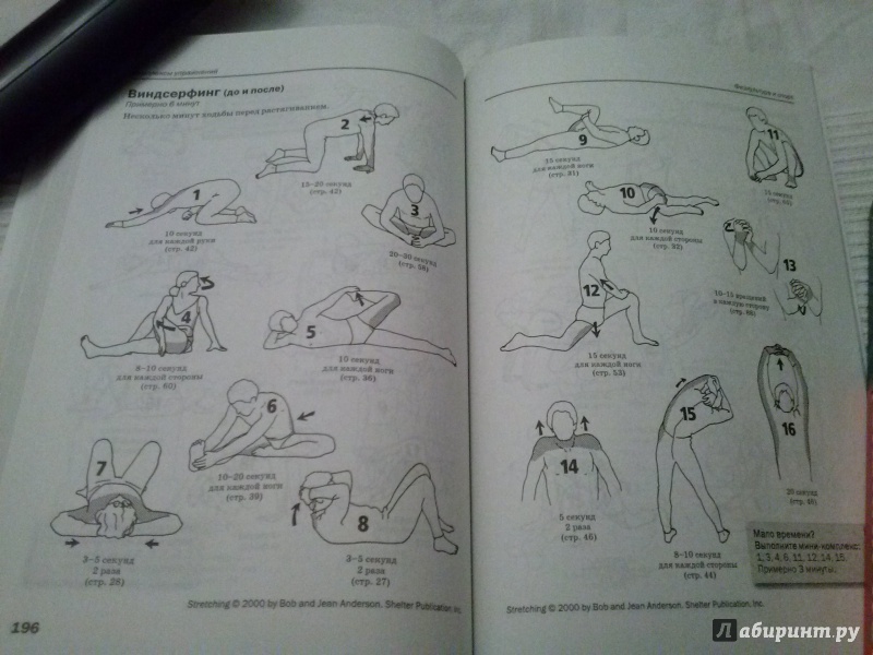 Иллюстрация 12 из 17 для Растяжка для поддержания гибкости мышц и суставов - Боб Андерсон | Лабиринт - книги. Источник: Анна