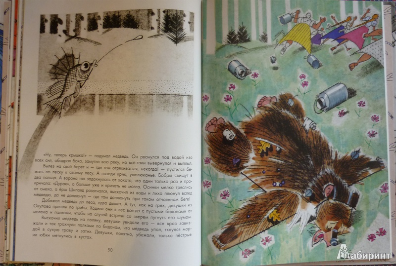 Иллюстрация 4 из 22 для Дремучий медведь - Константин Паустовский | Лабиринт - книги. Источник: zojkin_dom