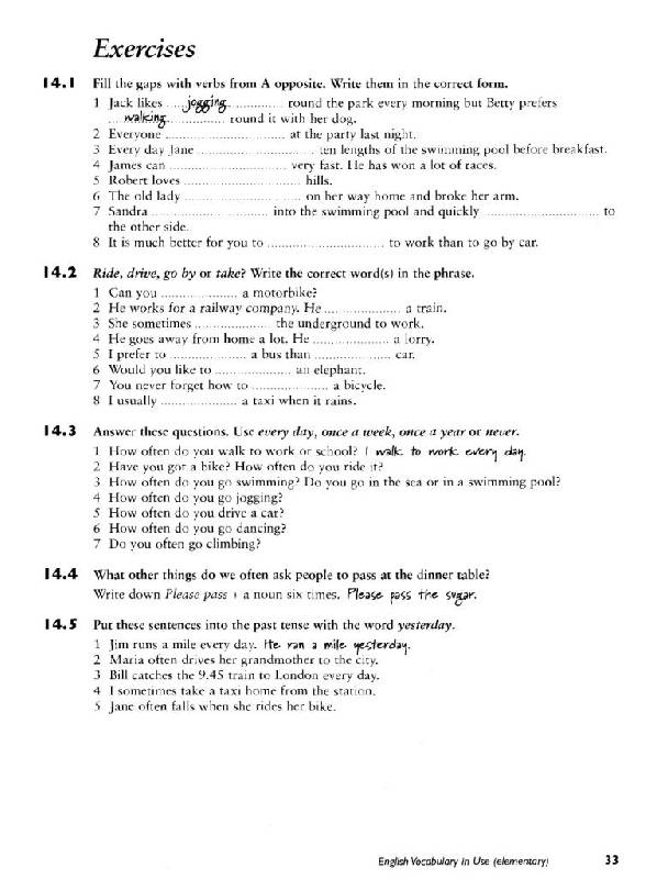 Иллюстрация 28 из 30 для English Vocabulary in Use: Elementary - McCarthy, O`Dell | Лабиринт - книги. Источник: Юта