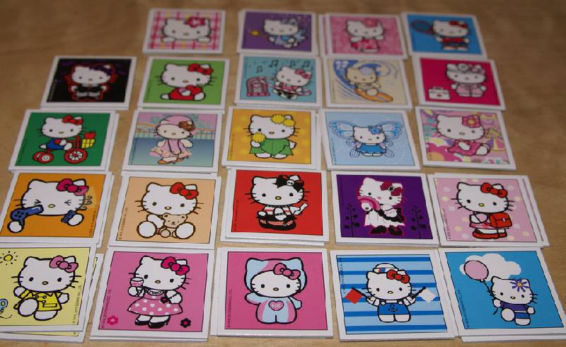 Иллюстрация 7 из 12 для Карточная игра (Мемори-мини) "Hello Kitty" (224043) | Лабиринт - игрушки. Источник: wialen