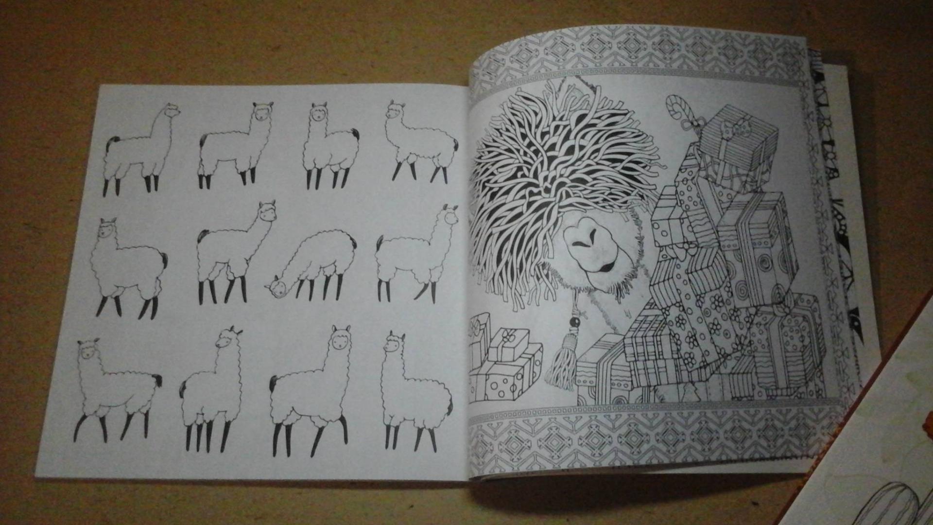 Иллюстрация 15 из 23 для Ламы. NO DRAMA - COLOR LAMA. Раскраска-антистресс для творчества и вдохновения | Лабиринт - книги. Источник: ЛиС-а