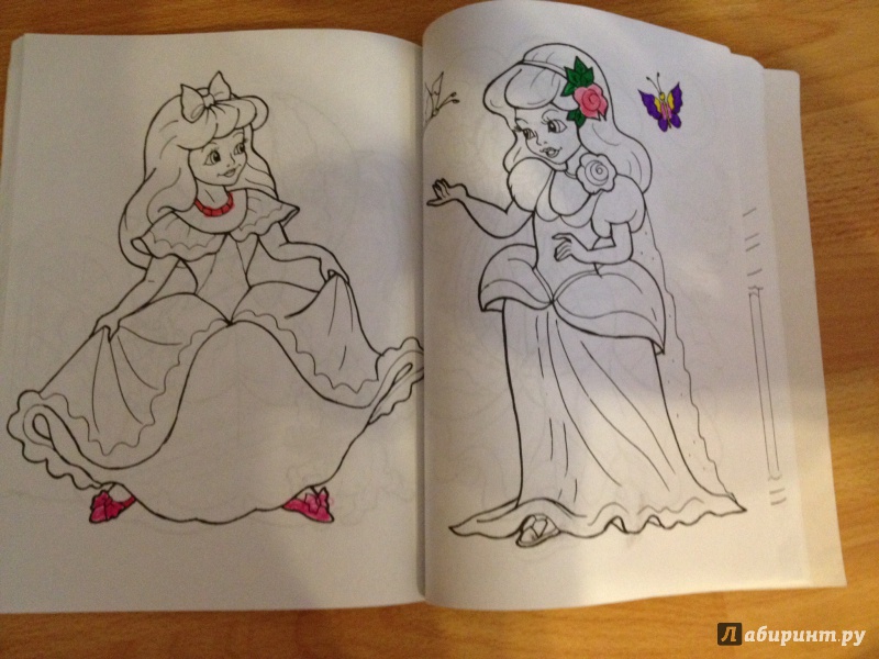 Иллюстрация 11 из 16 для Суперраскраски для девочек | Лабиринт - книги. Источник: Огаркова  Ирина Сергеевна