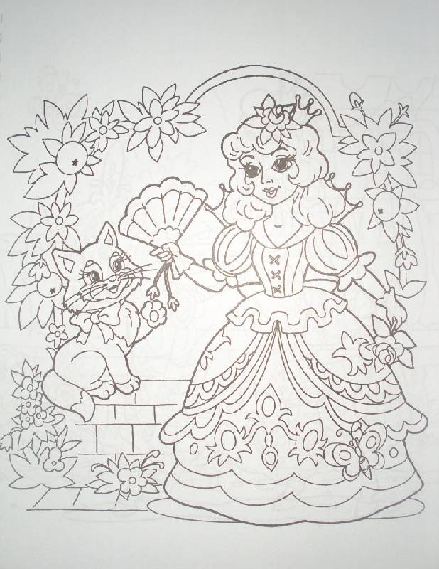 Иллюстрация 20 из 25 для Большая раскраска "Для маленьких принцесс" | Лабиринт - книги. Источник: Неравнодушная