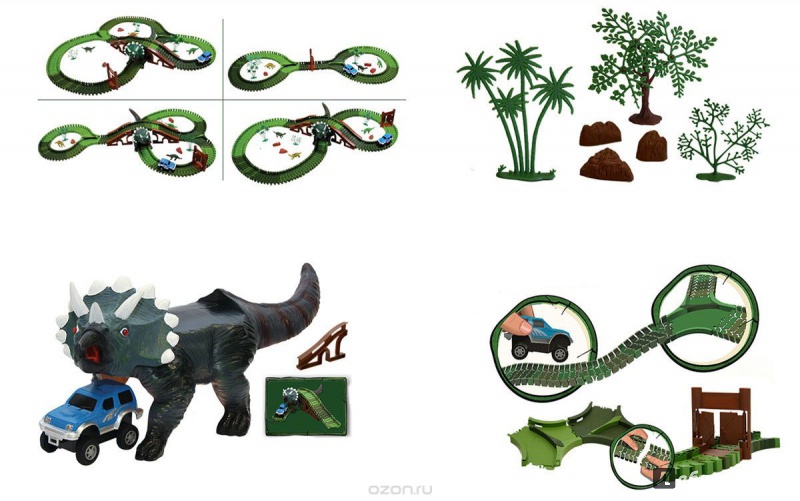 Иллюстрация 4 из 5 для Большой трек "Приключения с динозаврами" | Лабиринт - игрушки. Источник: Нечаева  Юлия Евгеньевна