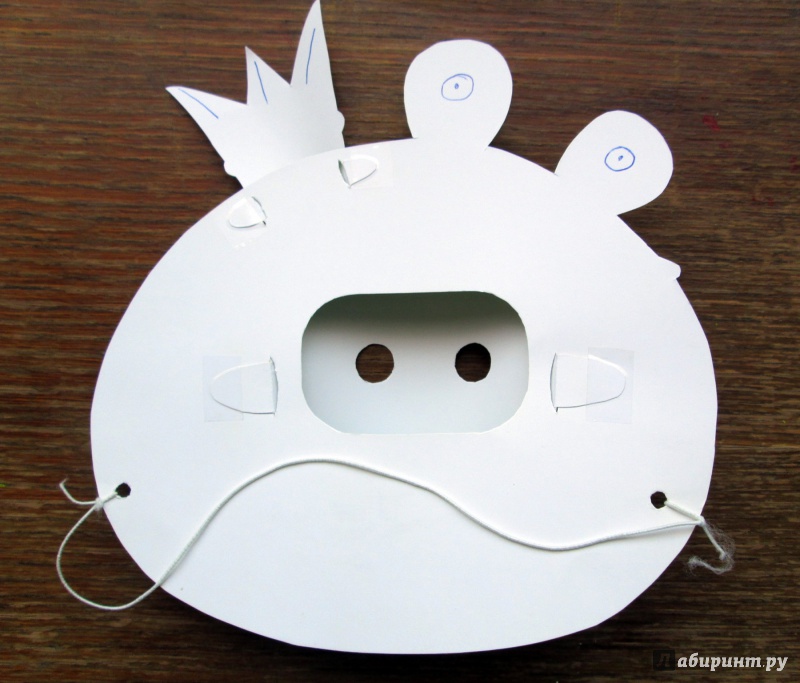 Иллюстрация 15 из 20 для Angry Birds. Крутые маски. Игротека (8 масок) | Лабиринт - игрушки. Источник: Зеленая шляпа
