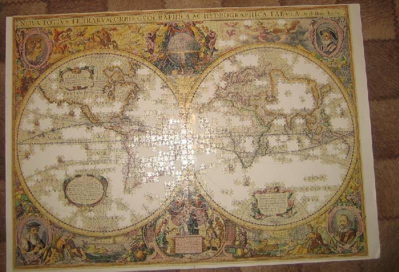 Иллюстрация 15 из 16 для Step Puzzle-3000 85002 Историческая карта мира | Лабиринт - игрушки. Источник: Тореев  Никита Викторович