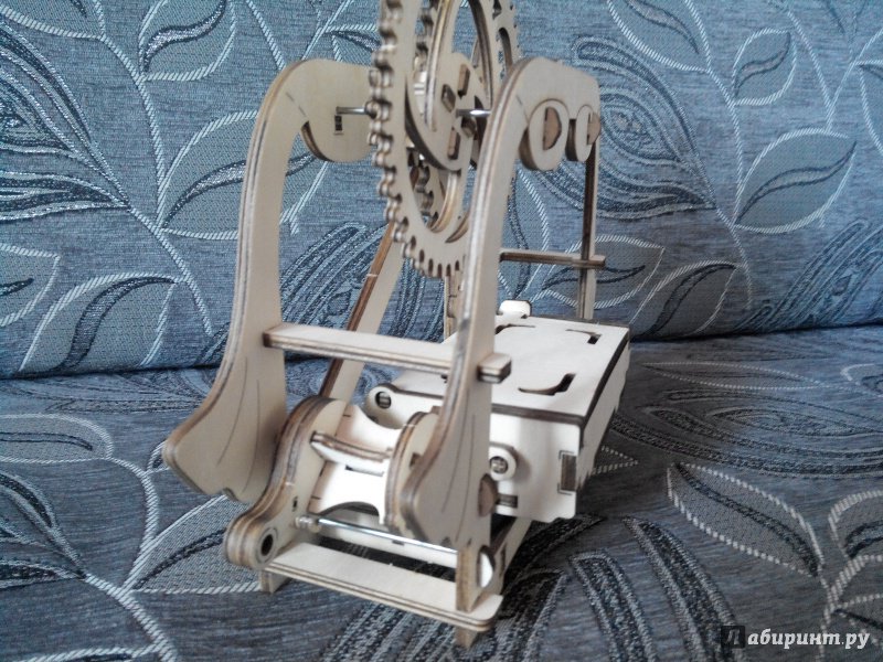 Иллюстрация 3 из 3 для Сборная деревянная модель. Механическая шкатулка | Лабиринт - игрушки. Источник: Лабиринт
