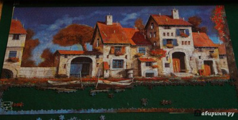 Иллюстрация 2 из 6 для Пазл-2000 "Дом на берегу озера, Гвидо Борелли" (16316) | Лабиринт - игрушки. Источник: Максимова  Анна Владимировна