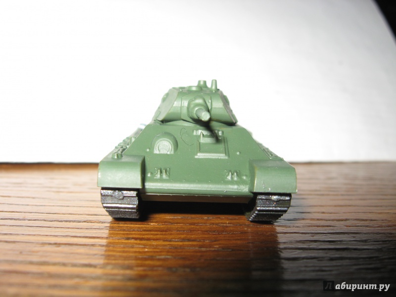 Иллюстрация 3 из 17 для Советский средний танк Т-34/76 (образец 1940 г.) (6101) | Лабиринт - игрушки. Источник: Лабиринт