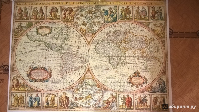 Иллюстрация 9 из 32 для Puzzle-2000 "Историческая карта мира" (84003) | Лабиринт - игрушки. Источник: Козлова  Наталья