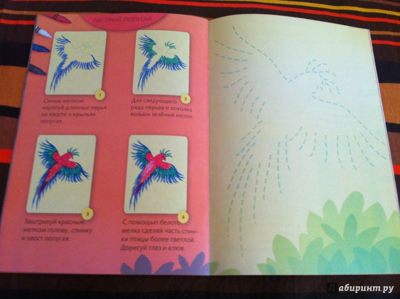 Иллюстрация 8 из 47 для Уроки рисования. Рисуем восковыми мелками. 6+ | Лабиринт - книги. Источник: Мангуст