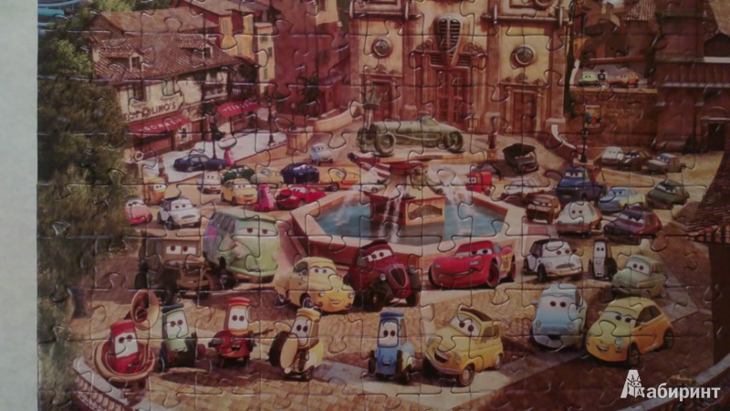 Иллюстрация 9 из 16 для Step Puzzle-260 "Тачки" (95009) | Лабиринт - игрушки. Источник: Ирина  Ирина