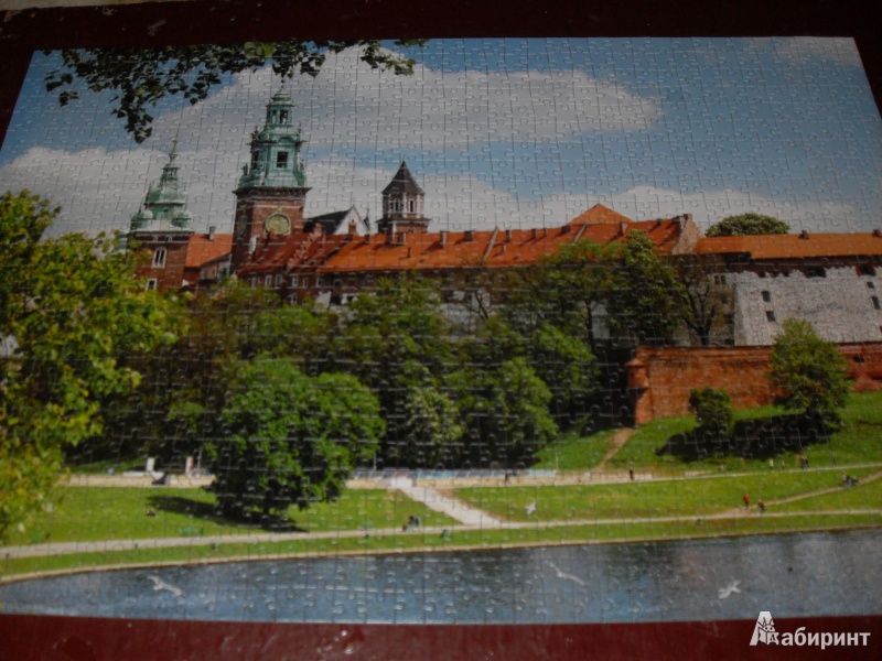 Иллюстрация 5 из 5 для Puzzle-1000. Замок, Краков, Польша (C-102334) | Лабиринт - игрушки. Источник: Klementinka