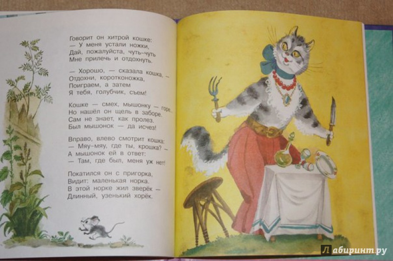 Иллюстрация 18 из 20 для Сказки в стихах на ночь - Самуил Маршак | Лабиринт - книги. Источник: Young_reader