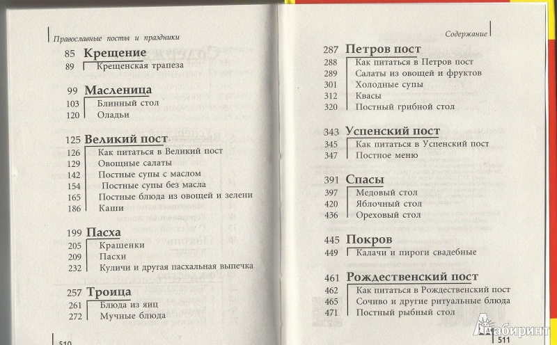 Иллюстрация 12 из 12 для Православные посты и праздники | Лабиринт - книги. Источник: Granatka