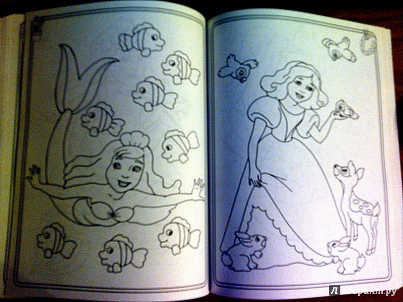 Иллюстрация 13 из 15 для Большая книга раскрасок. Сказки | Лабиринт - книги. Источник: Ира Похвалит