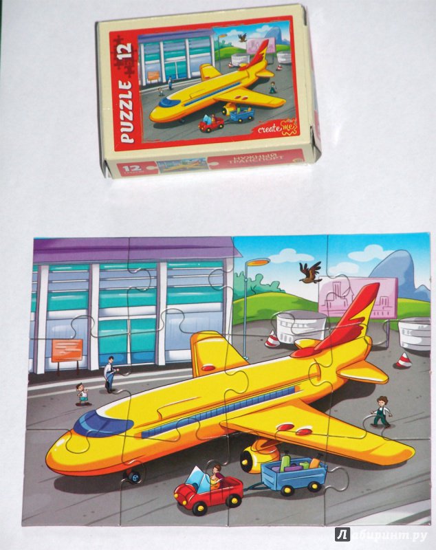 Иллюстрация 4 из 25 для Puzzle-12 "Нужный транспорт", в ассортименте (П12-5642) | Лабиринт - игрушки. Источник: Куликова  Юлия