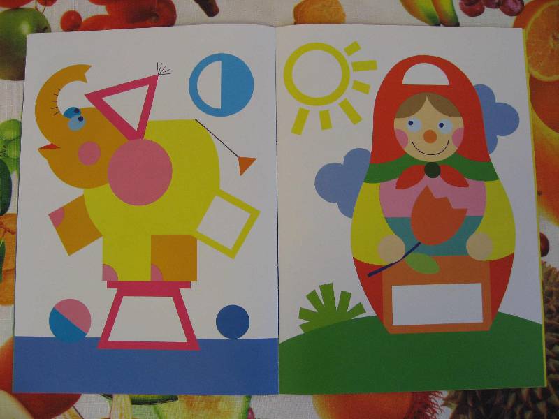 Иллюстрация 7 из 9 для Цветные формы. Сенсорика с наклейками - С. Савушкин | Лабиринт - книги. Источник: Рыженький