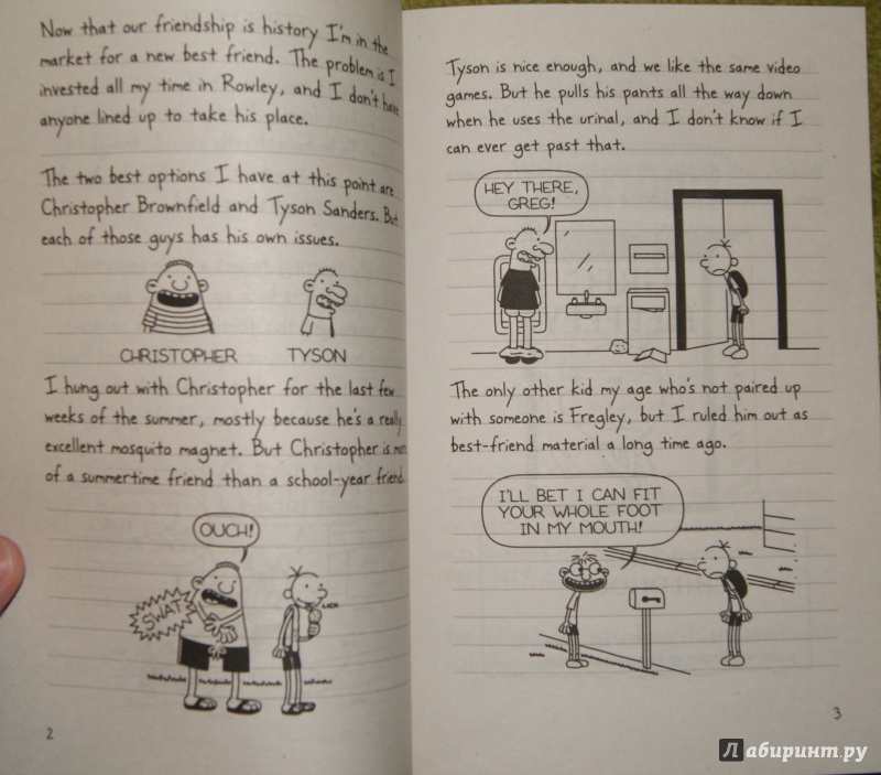Иллюстрация 7 из 8 для Diary of a Wimpy Kid. The Ugly Truth - Jeff Kinney | Лабиринт - книги. Источник: Tatiana Sheehan