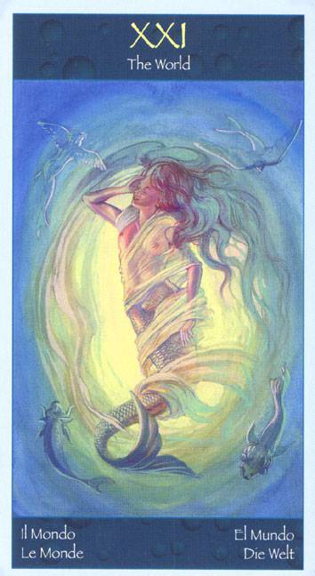 Иллюстрация 35 из 39 для Таро "Волшебный Мир Сирен" | Лабиринт - книги. Источник: Olla-la