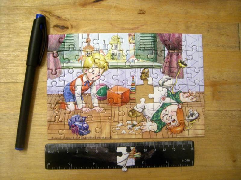 Иллюстрация 9 из 10 для Puzzle-54. Карлсон (А-08521-K) | Лабиринт - игрушки. Источник: Avril