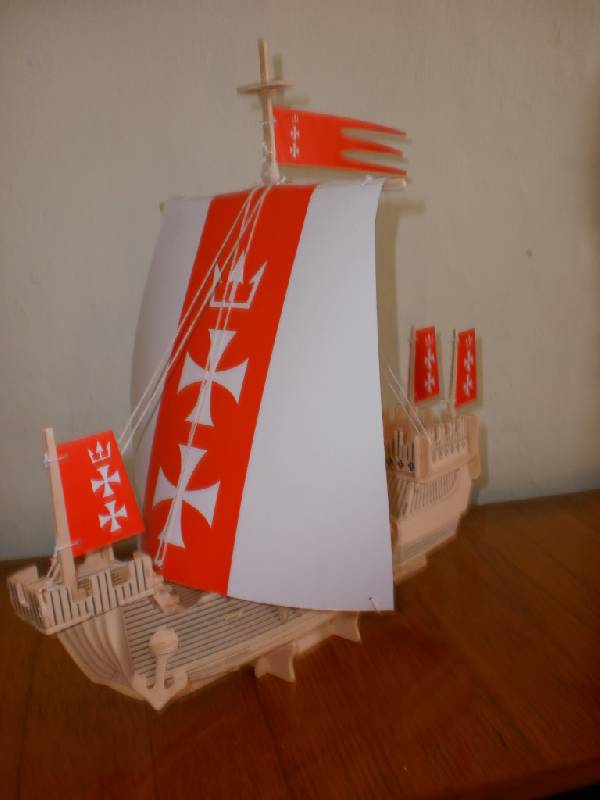 Иллюстрация 8 из 8 для Ганзейское торговое судно (Р129) | Лабиринт - игрушки. Источник: Косенко  Евгений Евгеньевич