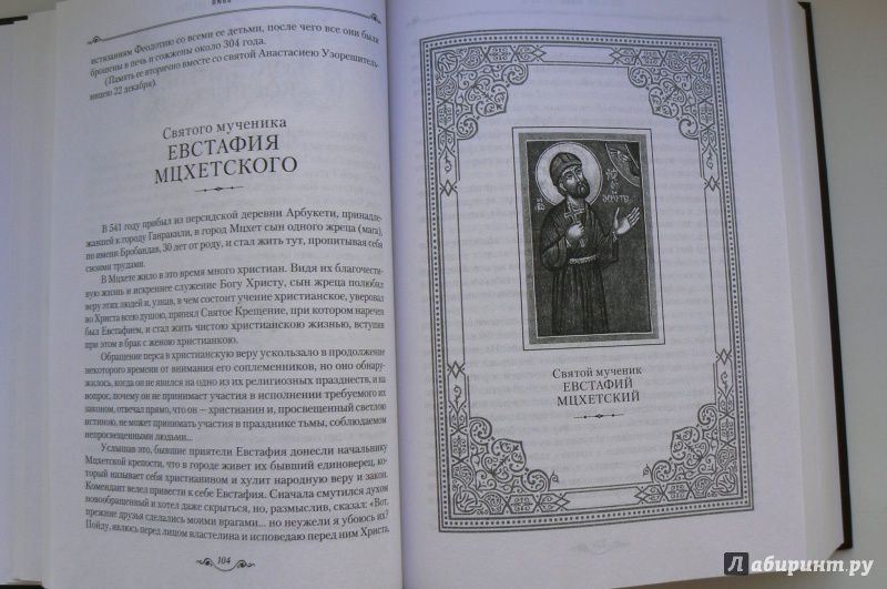 Иллюстрация 11 из 25 для Избранные жития святых на русском языке, изложенные по руководству Четьих-Миней. В 2-х книгах | Лабиринт - книги. Источник: Марина
