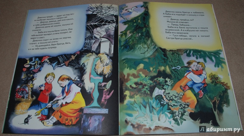 Иллюстрация 20 из 38 для Гуси-лебеди | Лабиринт - книги. Источник: Книжный кот