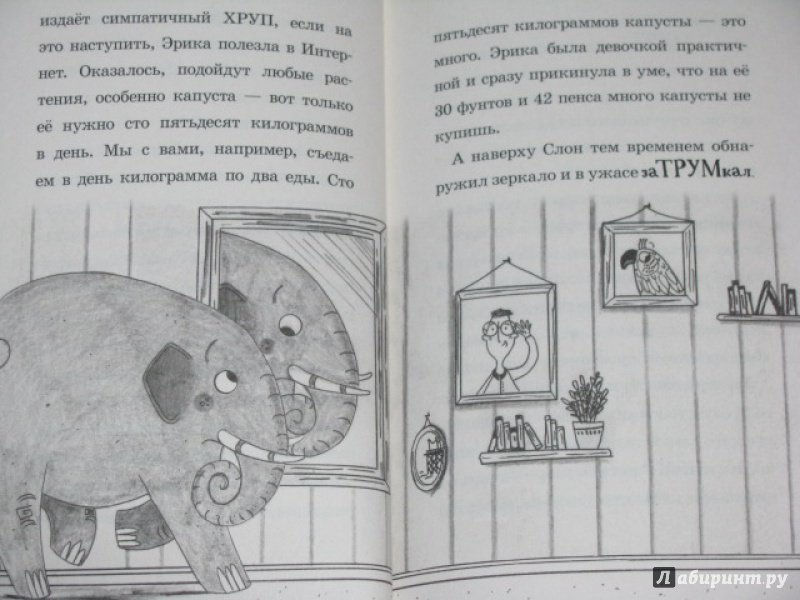 Иллюстрация 33 из 45 для Эрика и Слон - Сильвия Бишоп | Лабиринт - книги. Источник: Nemertona