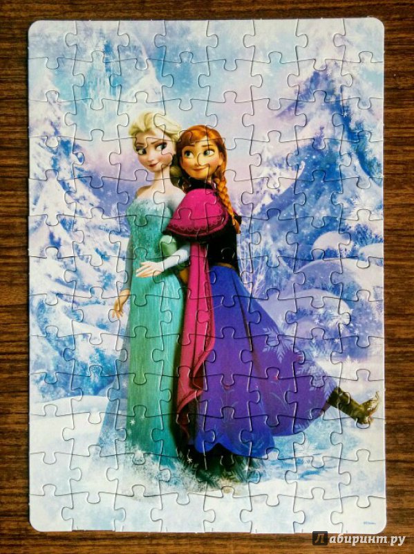 Иллюстрация 19 из 25 для Puzzle-104 "Disney. Холодное сердце" (82126) | Лабиринт - игрушки. Источник: Natalie Leigh